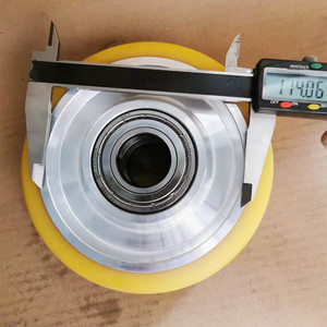 Roda Bawah/Samping Trek Roller Coaster Berbahan Paduan Aluminium 6061 150x50 mm Berkinerja Tinggi dan Tahan Lama dengan Polyurethane - Product Image 4