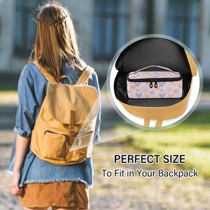 Famous Brands Cartoon Custom Print Hawaii Small Food Warm Carrier Dish Carrier Tote Cooler Bag Insulated Casserole Carrier - Product Image 5