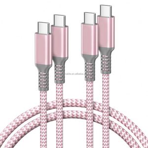 OEM 100W <b>USB</b> <b>C</b> Charging Data Cable for iPhone 17 16 Pro Max 1m 2m 3m Nylon Braided Fast Charging Cable <b>TYPE</b> E <b>C</b> PD Charger Cable - Product Image 3