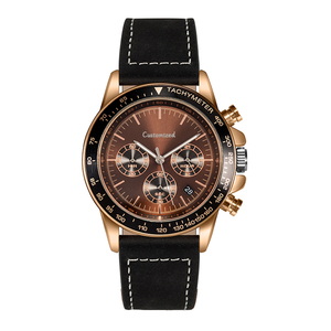 Montre à quartz avec cadran panda de 42 mm, lumineuse, étanche, chronographe multifonctionnel, montre pour homme - Product Image 3