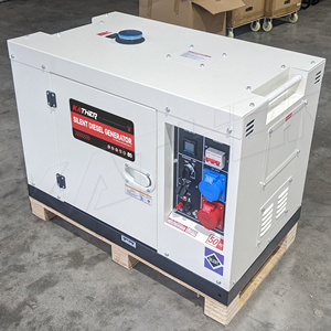 Tiếng ồn thấp 1pha 3pha Máy phát điện diesel di động 20kW 10KW kather 5KVA 8KVA 10KVA 12kva 15kVA 20kva siêu im lặng DIESEL genset - Product Image 1
