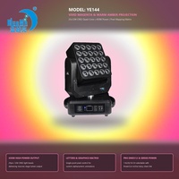 Projecteur matriciel mobile Bluemoon 450W 25x12W avec perles lumineuses pleine couleur DMX512 pour discothèques, théâtres, locations, fêtes et bars
