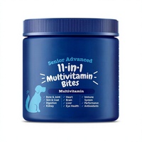 Complément alimentaire pour animaux de compagnie, vitamines à mâcher multivitaminées 11-en-1 pour chiens, haute teneur en protéines, pour la santé de la peau et des articulations, étiquette privée OEM ODM personnalisée