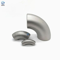 Codo de Acero al Carbono ASME/ANSI B16.9 Lr Sr Sin Costura/Soldado a Tope, 180/90/45 Grados, Accesorio para Tuberías de Alta Presión Resistente a la Corrosión