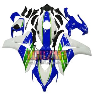 Inyección para <span class=keywords><strong>HONDA</strong></span> CBR1000 CBR 1000 RR <span class=keywords><strong>1000RR</strong></span> 12 13 14 15 16 112LQ.163 CBR1000RR 2012 <span class=keywords><strong>2013</strong></span> 2014 2015 2016 Azul blanco Carenados - Product Image 1