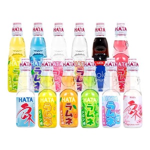 Paquete Variado de Botellas de <span class=keywords><strong>Soda</strong></span> <span class=keywords><strong>Japonesa</strong></span> <span class=keywords><strong>Ramune</strong></span> con Sabor a Frutas Carbonatadas, 200 ml * 30 Unidades - Shirakiku, Múltiples Sabores - Product Image 6