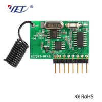YET241 Module récepteur de décodage superhétérodyne RF Commutateur WIFI sans fil et Module récepteur