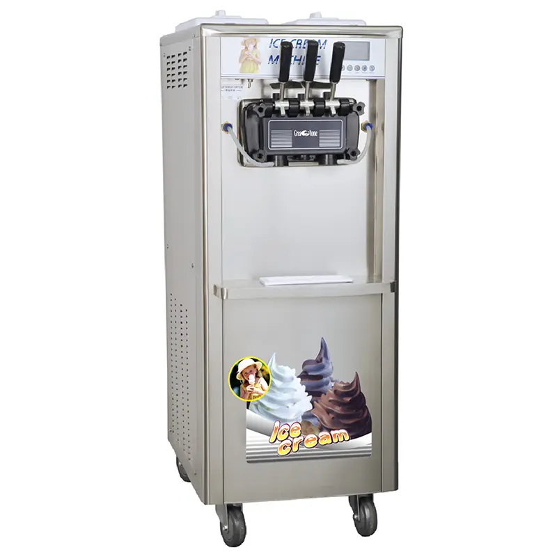 レインボージャムアイスクリームマシン新技術冷凍ヨーグルトマシンアイスクリームマシンBQL-F7346N