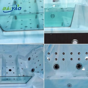 <span class=keywords><strong>Jacuzzi</strong></span> <span class=keywords><strong>extérieur</strong></span> Offre Spéciale de station thermale avec la piscine en verre transparente de massage de mode de tube de station thermale pour <span class=keywords><strong>4</strong></span> <span class=keywords><strong>personnes</strong></span> - Product Image 5