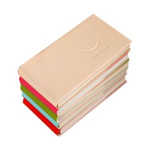 Carnet promotionnel portable en cuir PU rigide A5/A6, bloc-notes long 100 feuilles, reliure cousue, pour l'école et le bureau - Product Image 3