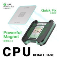 Plateforme de rebillage magnétique double face 2UUL BH17 CPU Reball Base, gabarit CPU 75 pièces/ensemble pour réparation de CPU Android EMMC+RAM