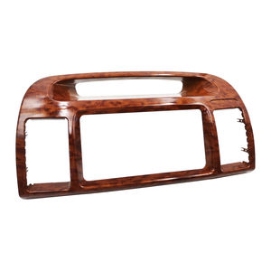 Panneau de grain de <span class=keywords><strong>bois</strong></span> intérieur de voiture A/c Dashboard Cover Bezel Trim Dash Vent Frame For 2003-2007 Toyota Camry - Product Image 2