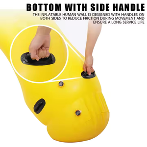 Mannequins <span class=keywords><strong>de</strong></span> football gonflables en PVC pliables d'usine pour l'entraînement - Product Image 5