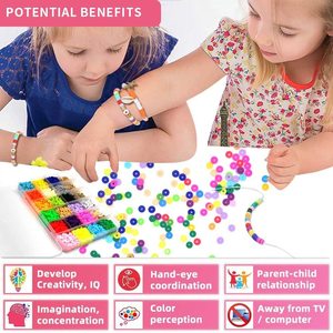 Grosir listrik <span class=keywords><strong>bead</strong></span> spinner tenun otomatis manik-manik nasi string mesin perhiasan gelang manik-manik mesin knit DIY mainan anak-anak - Product Image 2
