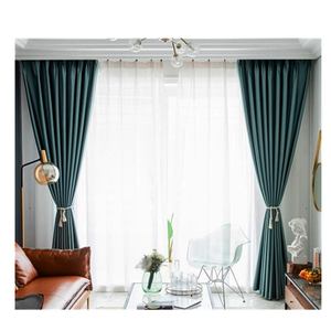 Tende bordeaux <span class=keywords><strong>verde</strong></span> mantovana all'ingrosso ricamate a buon mercato all'ingrosso della finestra del salone del poliestere bianco - Product Image 1