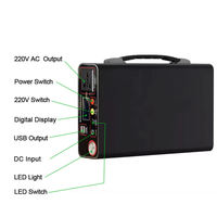 Alimentation mobile extérieure portable domestique 300W charge d'urgence domestique stockage d'énergie de secours batterie externe