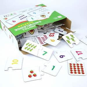 Apprendimento della <span class=keywords><strong>conoscenza</strong></span> digitale per bambini Puzzle precoce Jigsaw giocattoli educativi - Product Image 4