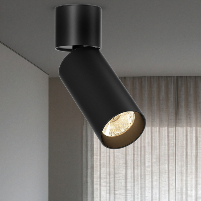 PNY New Collection Easy Installation Surface Mounted LED Spot Foldable Low UGR Eye Protection Lens AC Powered Home Office High