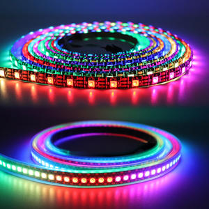 5M/Roll Ws2812b Ic Rgb Led Strip 5V 144 Leds/<span class=keywords><strong>M</strong></span> Onafhankelijke Adresseerbare Spi/Ttl Signaal Magische Kleur Flexibele Tape Pixel Lamp Bar - Product Image 6
