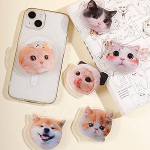 Venta al por mayor de Corea <span class=keywords><strong>Ins</strong></span> diseño acrílico teléfono dedo griptok enchufes de teléfono móvil personalizado acrílico empuñaduras de teléfono - Product Image 2