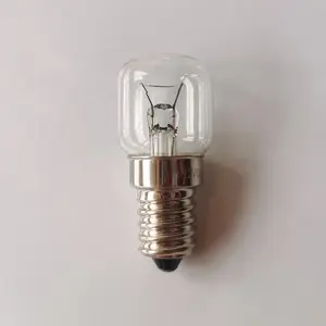 12V 12W E14 horno de tornillo pequeño nominal 300 grados horno electrodomésticos bombillas roca sal del Himalaya bombilla microondas bombilla incandescente T22