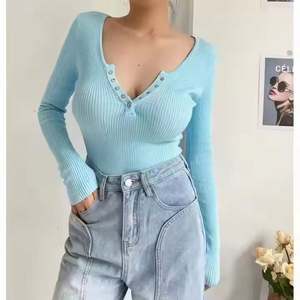 บอดี้สูทแขนยาวผู้หญิง I-0523 ดีไซน์เสื้อยืดสุดหรูสำหรับผู้หญิงที่ใส่ใจแฟชั่น - Product Image 4