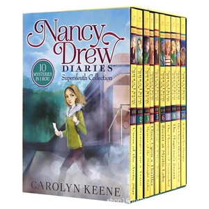 Série de livres d'histoires originaux en anglais Nancy Drew Diaries, coffret de 10 volumes, pour les 9-12 ans, en tissu PP/non-tissé - Product Image 5