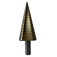 Jeu de 3 forets étagés haute vitesse revêtus de titane, 4-32 mm, longueur de travail 35 mm, outils de perçage pour métaux et aciers