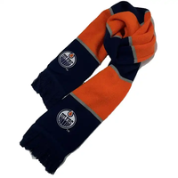 Neuankömmling Custom Acryl Schal Fußball Gestrickt Wintersport Fußball Club Fan Stricken Sport Fans Winter Schal