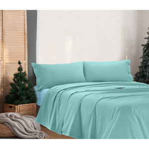 Juego de cama de 2 piezas en algodón surtido con detalles coloridos - Product Image 1