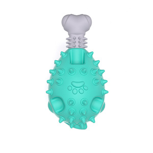 Juguete Masticable para Perros <span class=keywords><strong>de</strong></span> la Marca Kinghon, con Sonido, para Moler los Dientes, en Forma <span class=keywords><strong>de</strong></span> Pierna <span class=keywords><strong>de</strong></span> <span class=keywords><strong>Pollo</strong></span>, <span class=keywords><strong>de</strong></span> <span class=keywords><strong>Goma</strong></span> TPR, Duradero, Tamaño Grande, 8*8*15CM - Product Image 6