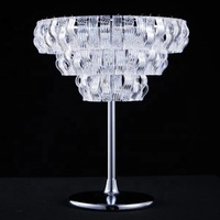 Support à fleurs de qualité supérieure en argent et or pour centre de table d'hôtel, événements, anniversaires, décoration de mariage, vase à fleurs