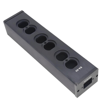 Boîtier en aluminium usiné sur mesure par CNC pour multiprises et amplificateurs – Pièces en aluminium de précision