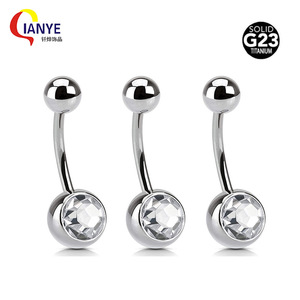 14G di Titanio di cristallo su ordinazione anello del tasto di <span class=keywords><strong>pancia</strong></span> <span class=keywords><strong>piercing</strong></span> anelli di <span class=keywords><strong>pancia</strong></span> dei monili stab commercio all'ingrosso esterno filo di <span class=keywords><strong>Pancia</strong></span> <span class=keywords><strong>Piercing</strong></span> - Product Image 1