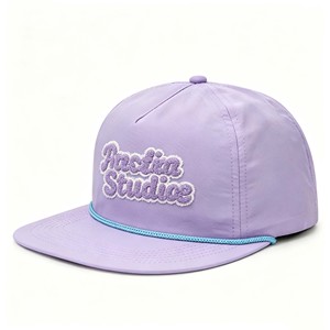 Casquette de baseball classique à visière plate, style snapback, ajustable, haut de gamme, couleur unie tendance, personnalisable avec logo - Product Image 3