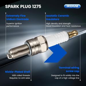 Precio al por Mayor, Bujías de Iridio Originales OEM CR8E 1275 para Suzuki Stingray, <span class=keywords><strong>Honda</strong></span>, YAMAHA, NGK - Product Image 2