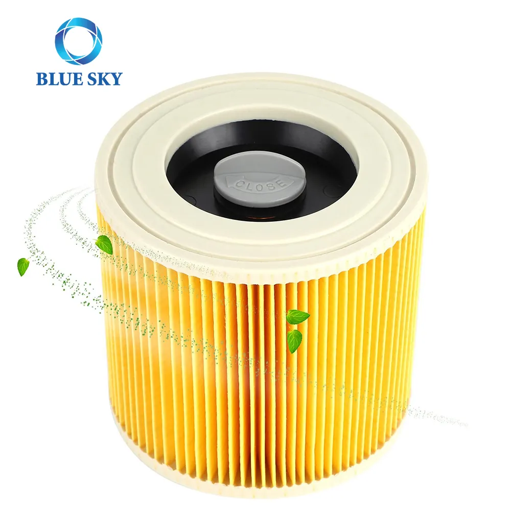 Cartridge WD3 Filters Spare Part Accessories For Karchers 64145520 A2004 A2204 A2656 MV2 WD2 WD3 Vacuum Cleaner