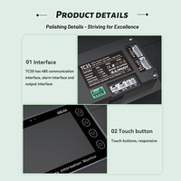 Probador de Baterías Digital BW-TC35 8-80V 50A, Medidor de Voltaje, Corriente y Coulombios para Monitor de Batería BT WiFi con Indicador de Capacidad
