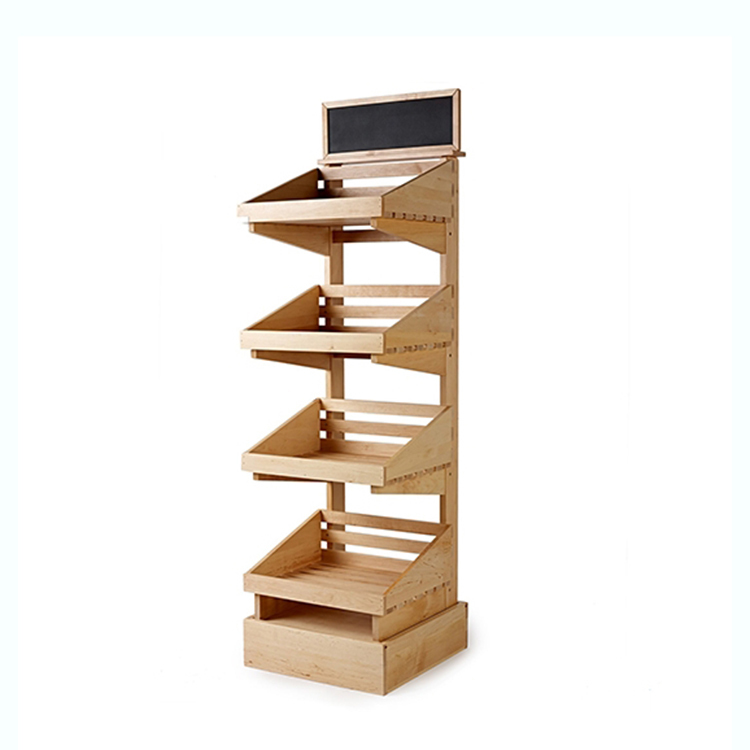Hot Selling Double-sided Garment Rack MDF Material Store Display for Clothing Store — view 5