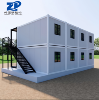 Offre Spéciale – Maison Conteneur Modulaire Carrée Moderne Pliante, Atelier Extérieur Préfabriqué, Bureau à Deux Étages, Dortoir, Villa Préfabriquée