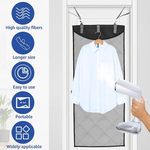 Vertical Ironing Board Pad 33x15x85cm Heat Resistant Portable Wall Mounted For Clothing Behind Doors On Walls - Product Image 2