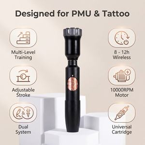 Máquina de Entrenamiento PMU Inalámbrica Profesional Naturaless |   Dispositivo con Batería de 8h/12h <span class=keywords><strong>para</strong></span> <span class=keywords><strong>Cursos</strong></span> de PMU y Tatuaje - Product Image 1