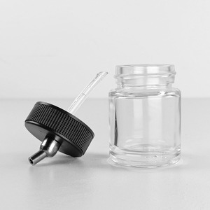 128 Paint Pot 22cc Glass Airbrush Bottle With Screw Cap For Multi Color <b>Spraying</b> Accessories - Product Image 4