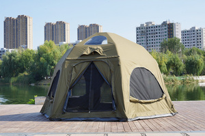 เต็นท์โดมเป่าลมกลางแจ้ง4.5ม. เต็นท์ตั้งแคมป์ผ้าอ๊อกซ์ฟอร์ด - Product Image 3