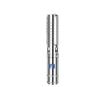 AC/DC 4 Inch High Pressure Stainless Steel Deep Well Submersible Solar Water Pump