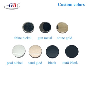 Thời Trang Mới Vòng Kẽm Hợp Kim Nút Chân Phẳng May Cho Áo Khoác Vải May Mặc - Product Image 3