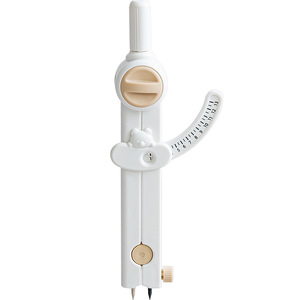 Morandi Digital Compass Integrated Ruler With Graduated Scale For Students Drawing Tool - Product Image 3
