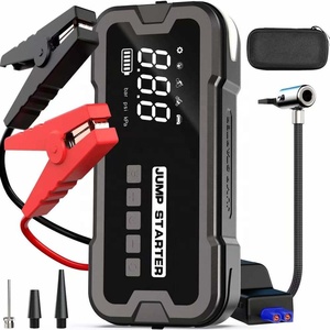 Avviatore di Emergenza Portatile 4 in 1, Power Bank Multifunzione, Booster per <span class=keywords><strong>Batteria</strong></span> <span class=keywords><strong>Auto</strong></span> e Caricabatterie 12V, Strumento di Emergenza - Product Image 1