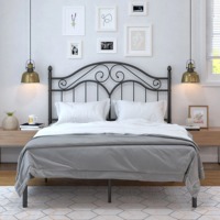 Cadre de lit simple en métal moderne et simple avec fonction convertible pour la maison, l'hôtel, l'appartement