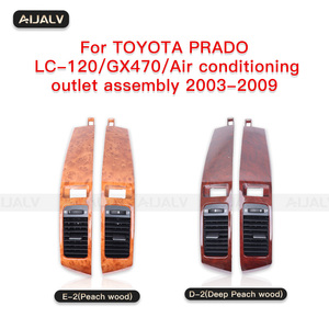 Precio de fábrica, accesorios de aire, salida de aire central, salida de CA, interruptor de peligro central de tablero superior de aire para Toyota Prado 2003-2009 - Product Image 3